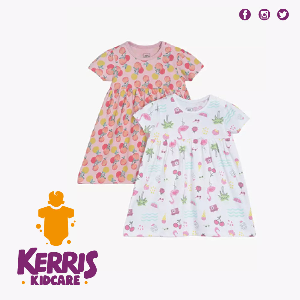 Mini Cuddles Baby Fruity Dress